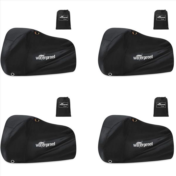 4X Bike Cover For 1 Or 2 Bikes 210T Waterproof Bicycle Protector