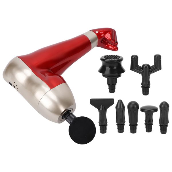 Percussion Massage Gun Portable USB Deep Muscle Therapy