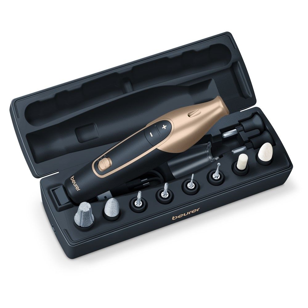 Beurer Electric Manicure & Pedicure Nail Tool Set Rechargeable MP 84 SE Shop Today. Get it