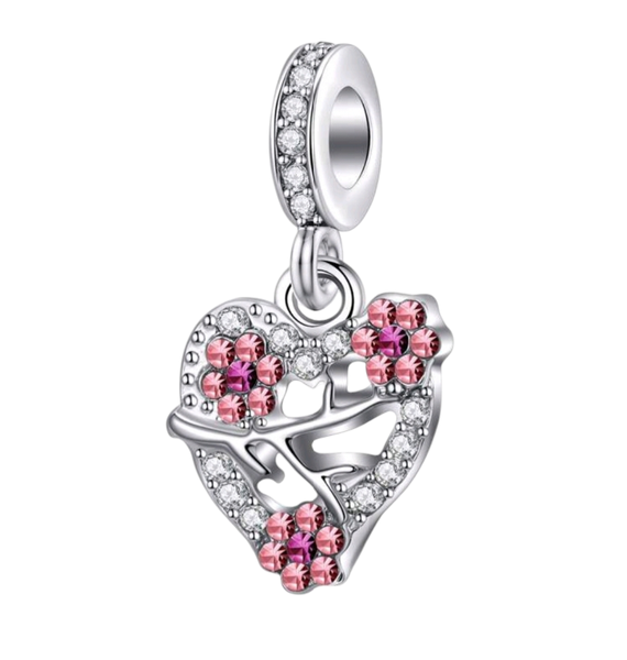 Fruits of My heart Heart-Shaped Charm/Pendant