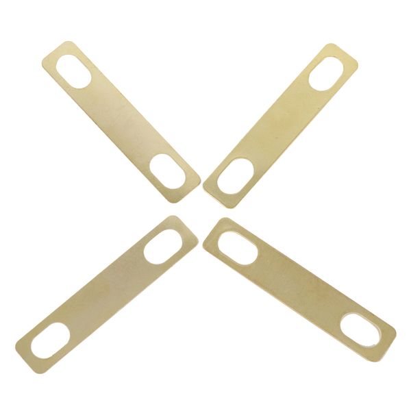Guitar Neck Shim Set for Height Adjustable Brass