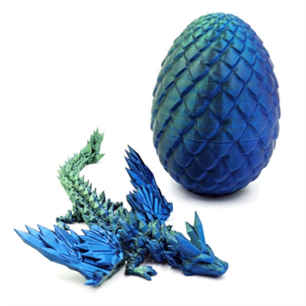 Full Articulated Dragon Crystal Dragon Office Desk Toy