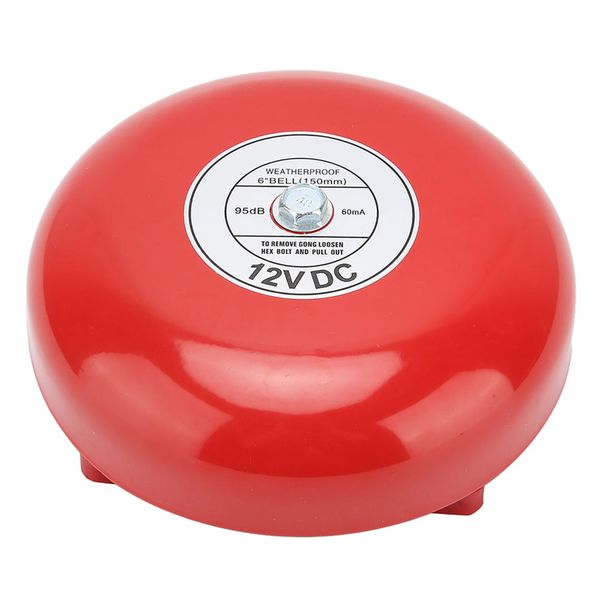 6" Carbon Steel Electric Bell 12V
