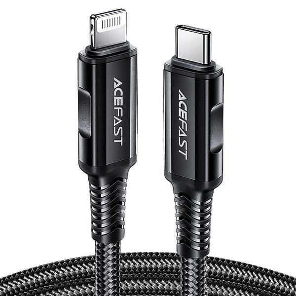 Acefast C4-01 USB-C TO Lightening Cable(1.8M) Black
