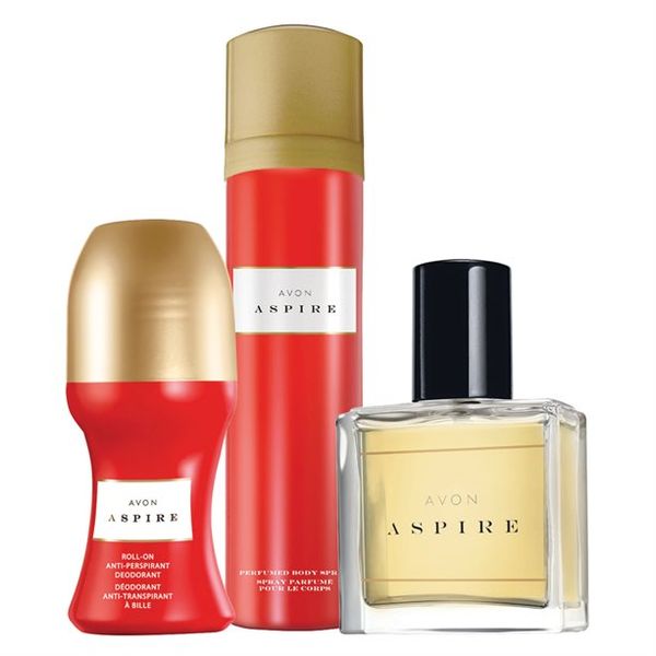 Aspire for Her Roll-On, Body Spray and Eau de Toilette