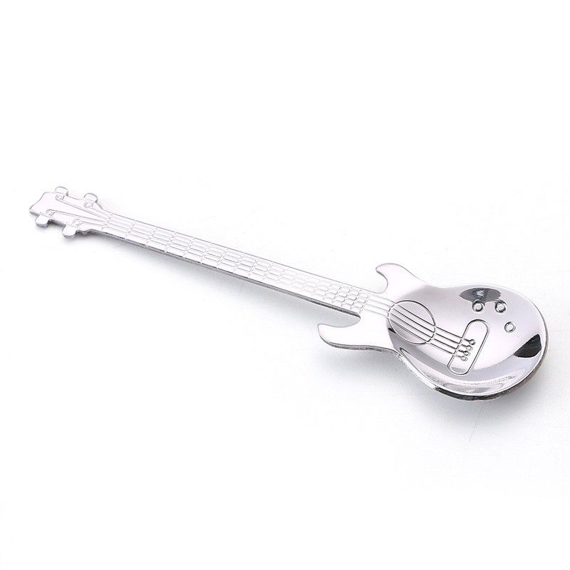 Silver Stainless Steel Guitar Spoon