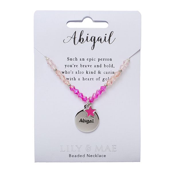 Lily &amp; Mae Beaded Necklace - Abigail