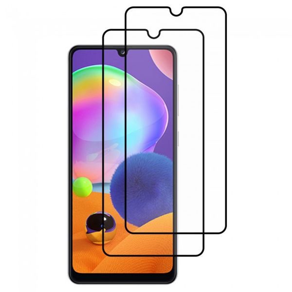 Galaxy A31 Screen Guard Protector 9D Tempered Glass 2 PACK