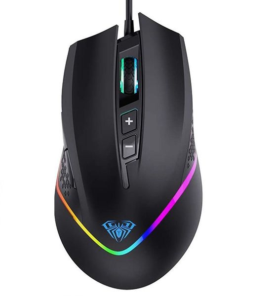 DW AULA F805 RGB Wired Gaming Mouse