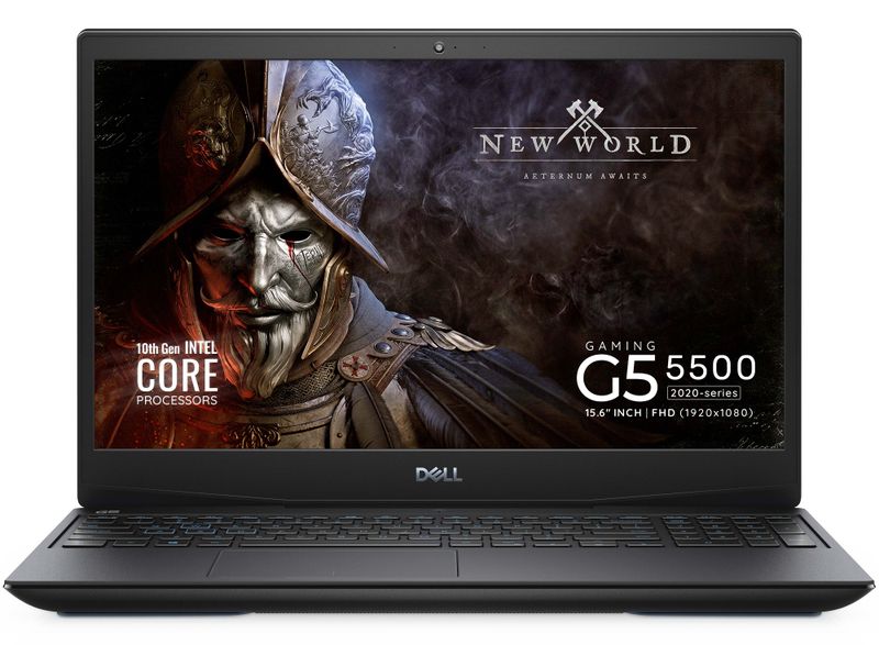 DELL INSPIRON 5500 G5 15.6" FHD NT i7-10750H, 16GB, 512GBSSD, 6GBGFX-GTX1660Ti, WIN10SL, 1YRONSITE