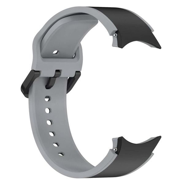 FocusFit for Samsung Galaxy Watch 5 Pro M/L 20mm Two Colour Silicone Strap