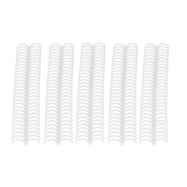 Plastic Binding Rings 22mm 30 Holes White