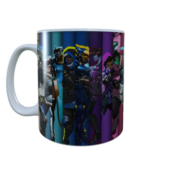 Hero Lineup 2 - Overwatch Coffee Mug