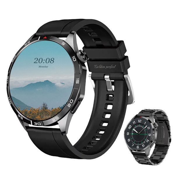 Golden Perfect Men's Smartwatch - Fitness Tracking &amp; Stylish Design