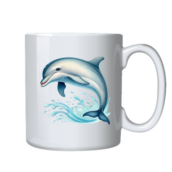 Dolphin Ocean Ideal Birthday Christmas Gift Mug Cup 402