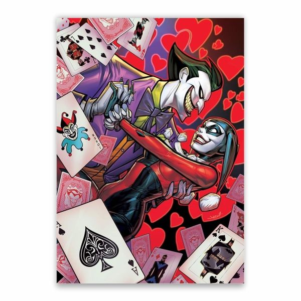 The Joker And Harley Quinn Poster - A1