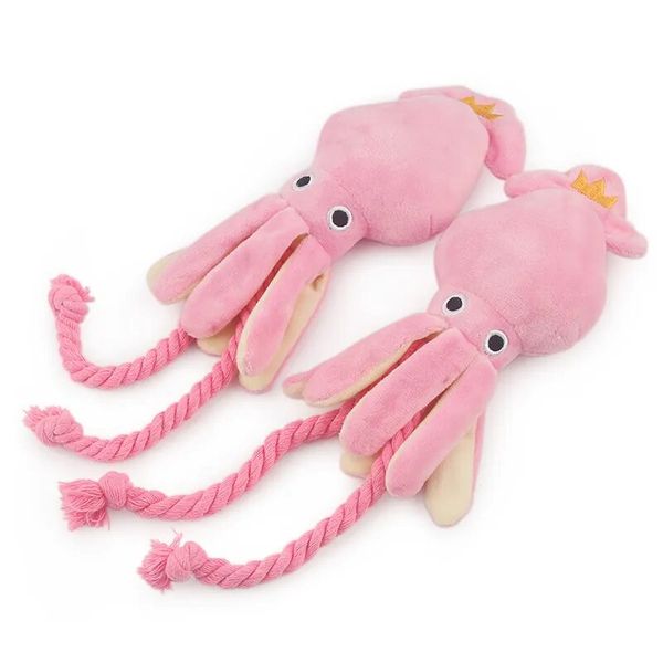 2 Pieces Plush Pet Rope Toy