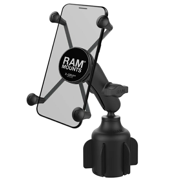 RAM Mount X-Grip Large Phone Mount with RAM Stubby Cup Holder Base