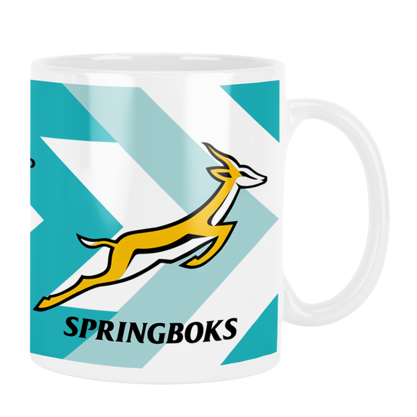SPRINGBOKS Rugby RWC White Jersey Coffee Mug
