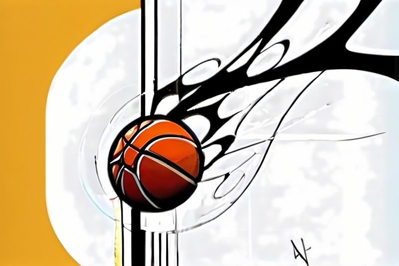 Home Decor Wall Art - Basketball Art2
