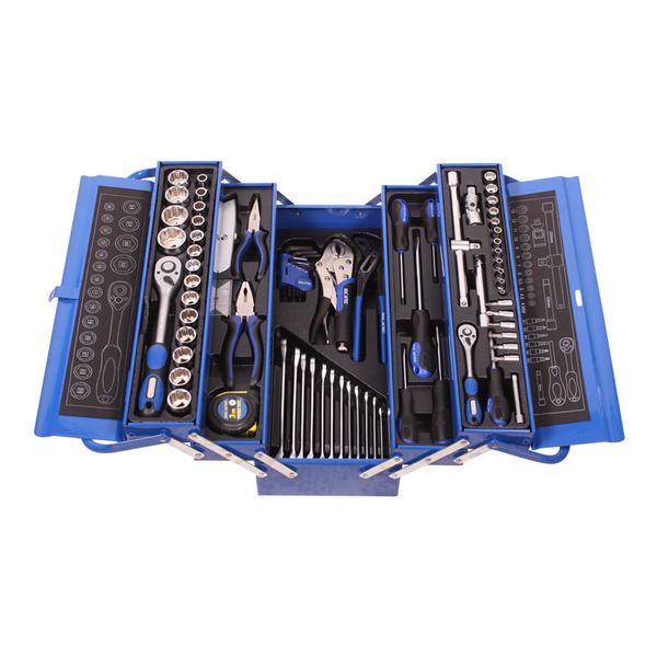 85 Piece Toolbox Tray with Tools TTOOLB-085