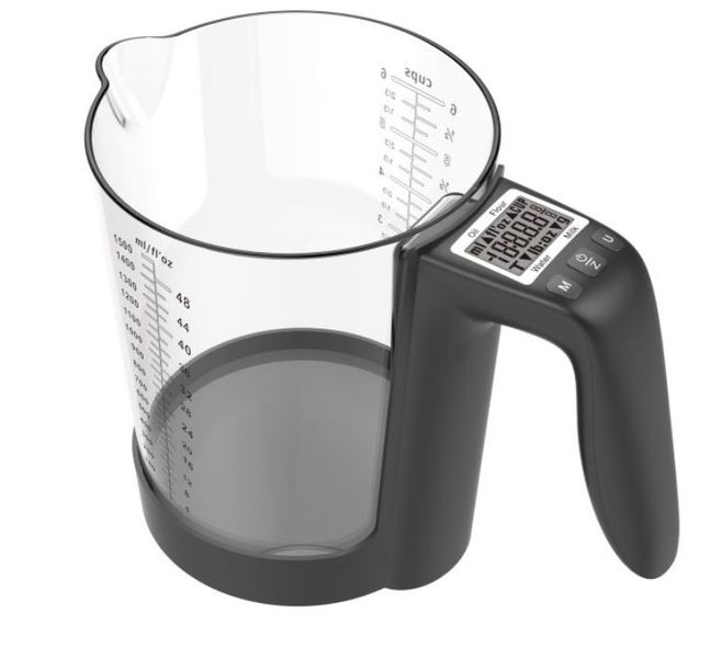 SamMag Biz Jug and Scales 1.5L LCD Display Kitchen Tools 5kg Max Weight
