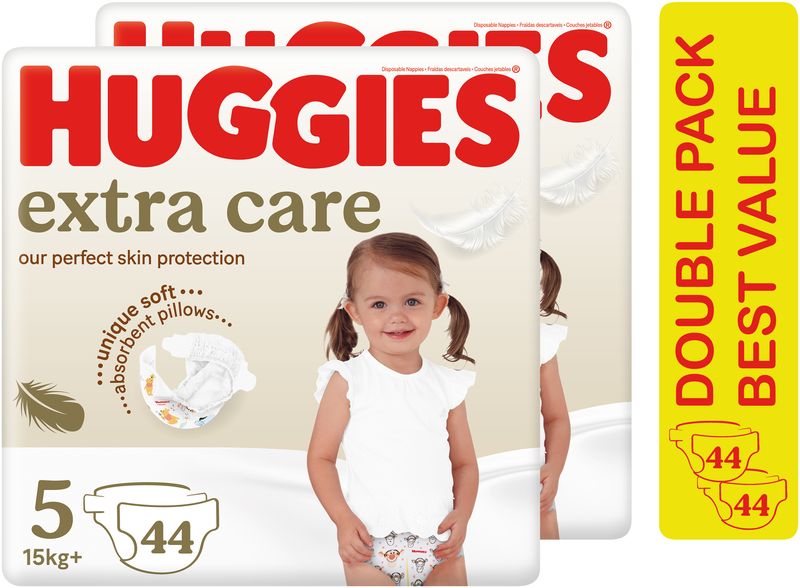 Huggies Extra Care Nappies Size 5 88s Mega Pack