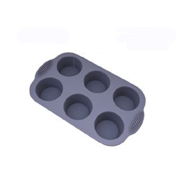 Silicone Muffin Mold 6 Cups