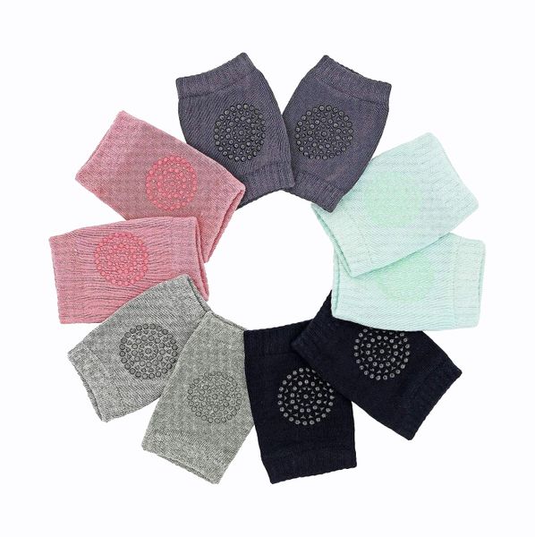 5-Pairs Infant Kneepads Baby Knee Pads for Crawling
