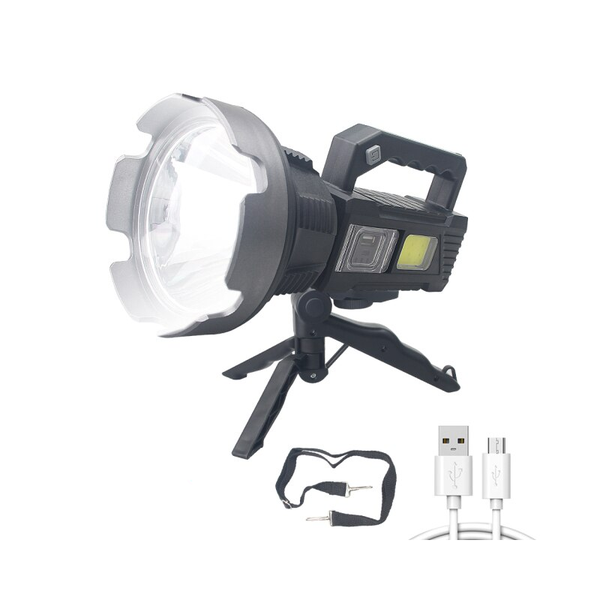 LED Flashlight With Bracket And Built-In Battery CT-T200