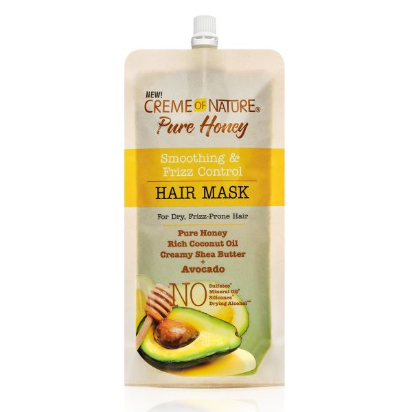 Creme Of Nature Pure Honey Smooth &amp; Frizz Control Hair Mask Avo 112.3ml