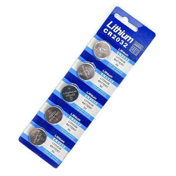 KT&amp;SA CR2032 batteries 2032 3V Lithium Type Cell Watch Battery Pack of 5