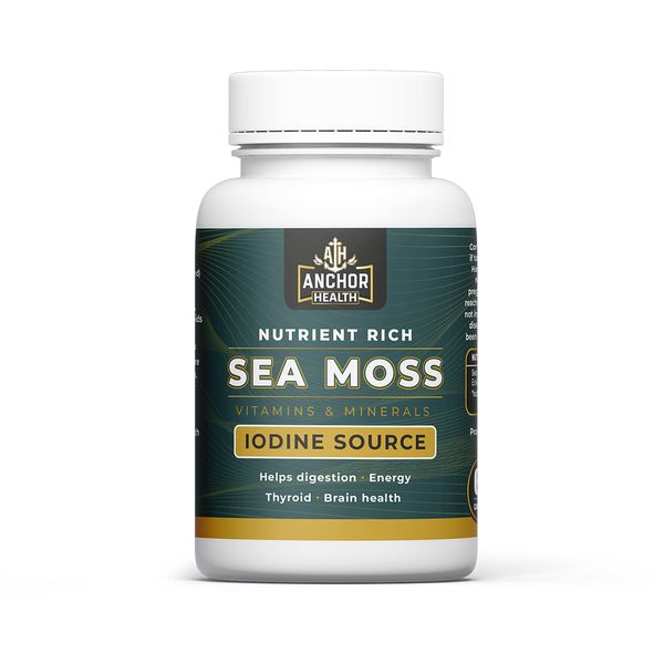 Anchor Health - Sea Moss - 60 Veggie Capsules