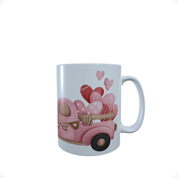 Pink Truck Love - Coffee Mug