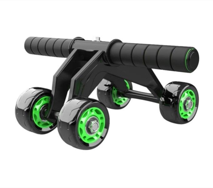 4 Wheel Abdominal Muscle Roller