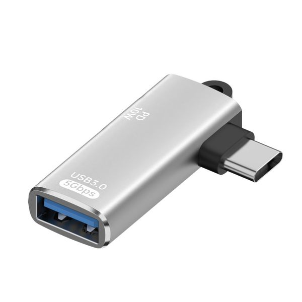 2-in-1 Type-C OTG Adapter 100W PD Compatible with Phone Tablet PC