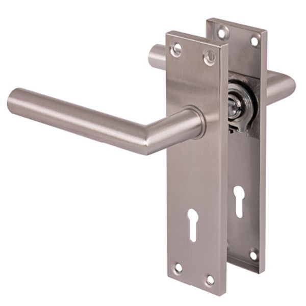 Yale Stainless Steel Handles Only Keyhole - Straight Vico