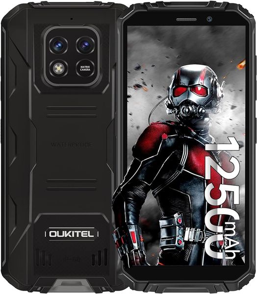 Oukitel WP 18 4G IP68 Rugged Smartphone 12500mAh 5.93" Android 11 Dual SIM