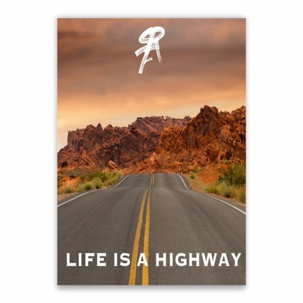 Rascal Flatts Life Is A Highway Poster - A1