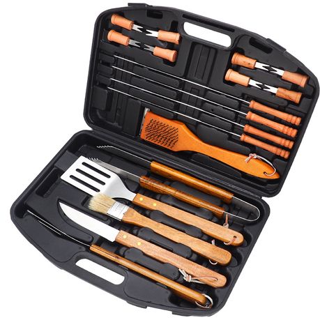 Stainless steel hotsell bbq tool set