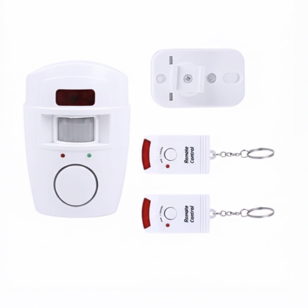 Alarm PIR Sensor With 2 remotes