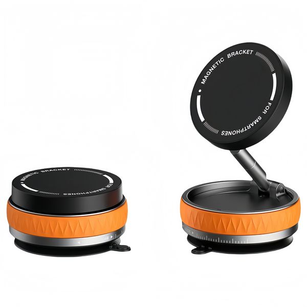 Vacuum Magnetic Car Phone Holder 360 Adjustable 5kg Ultra Suction