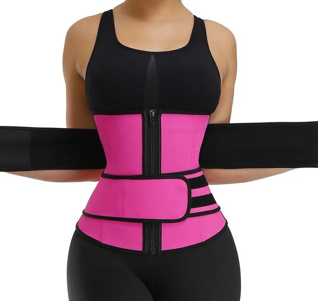 iMbali Double Strap Waist Shaper with Zip