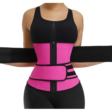 iMbali Double Strap Waist Shaper with Zip, Shop Today. Get it Tomorrow!