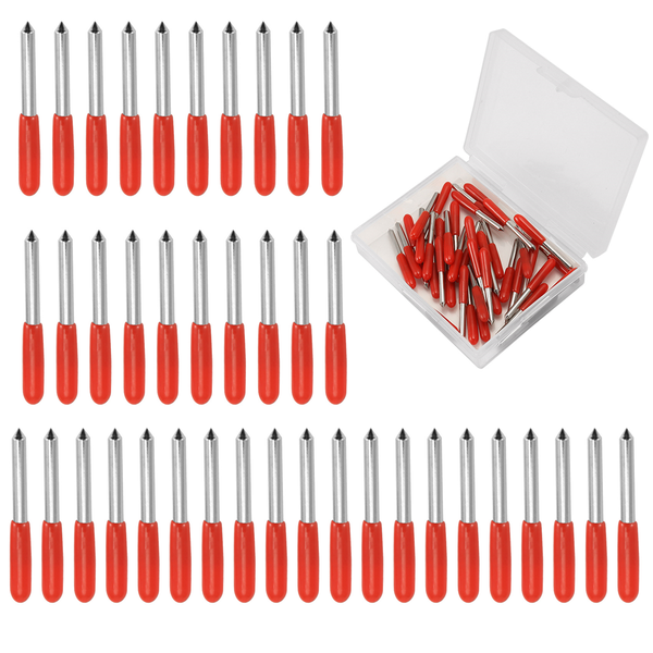 40 Blades, Compatible with Explore for CRICUT Cutter, 45 Degree Cutting Rep