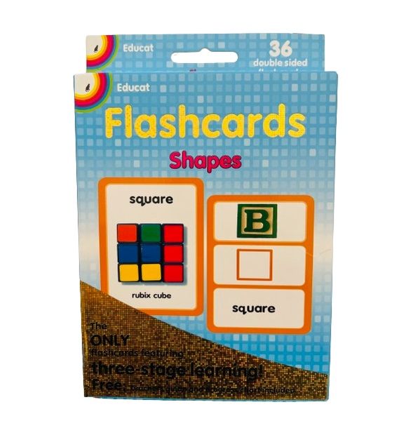 Educat: Kids Giant Flash Cards (Pack of 4)
