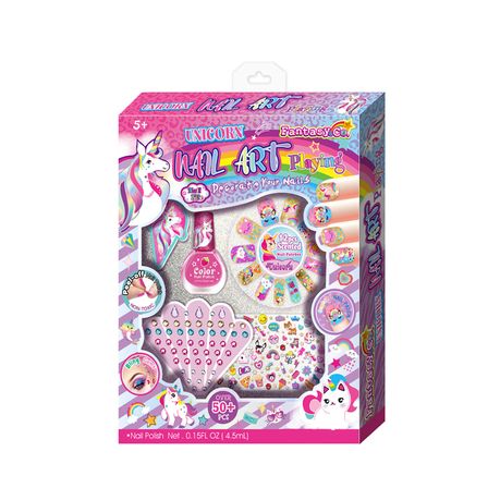 Unicorn Nail Art Play Set Image