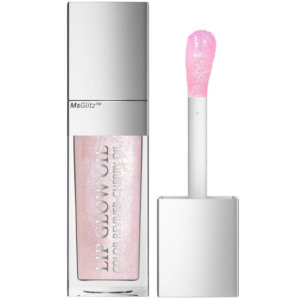 MsGlitz Lip Glow Oil - Hydrates &amp; Moisturizes -24h Gloss Mirror Shine -30ml