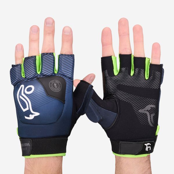 Kookaburra Spirit Hockey Left Hand Glove - Grey/Yellow
