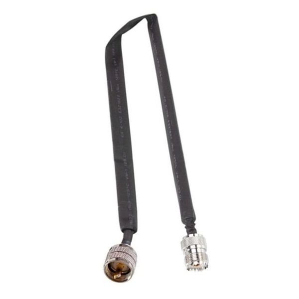 Uhf Female To Uhf Female 50 Ohm Rf Coax Pigtail Extension Cord 40Cm